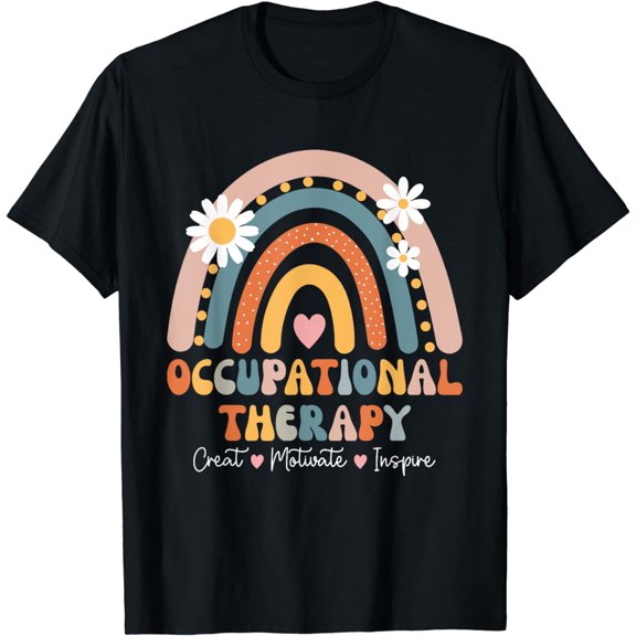 Groovy Occupational Therapy Shirts Therapists Happy OT Month T-Shirt mens t shirt，black，women，funny，misfits，men，journey