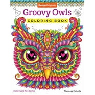 Adult Coloring Books: Animals Creative Haven Owls Coloring Book, (Paperback) - Walmart.com