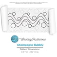 thumbnail image 1 of Groovy Patterns Longarm Quilting Pantograph - Champagne Bubbly Design, 1 of 1