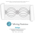 thumbnail image 1 of Groovy Patterns Longarm Quilting Pantograph - Swigs Design, 1 of 1