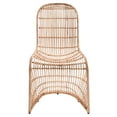 thumbnail image 1 of Groovy Rattan Chair, Natural, 1 of 3