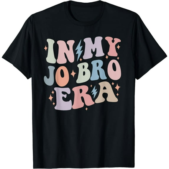 Groovy Retro In My Jo Bro Era Funny In My Job Bro Era T-Shirt