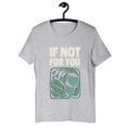 thumbnail image 1 of Groovy Retro Lyric Shirt Vintage Floral Art Graphic Tee for Music Lovers All Sizes-TH38744, 1 of 2