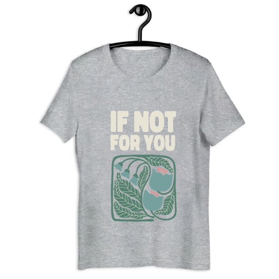 Groovy Retro Lyric Shirt Vintage Floral Art Graphic Tee for Music Lovers All Sizes-TH38744