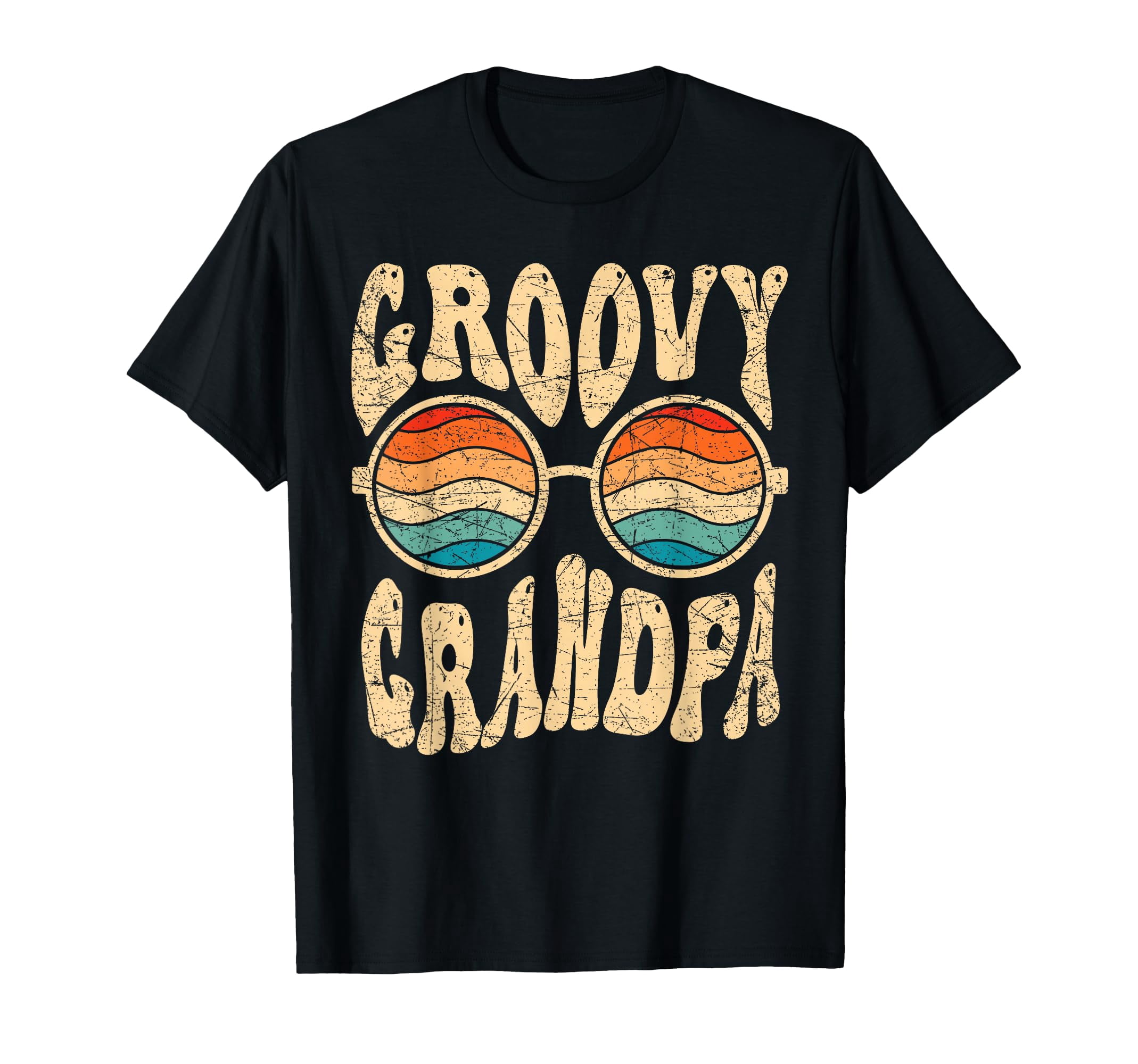 Groovy Retro Sunglasses Graphic T-Shirt for 70s Aesthetic Nostalgia ...