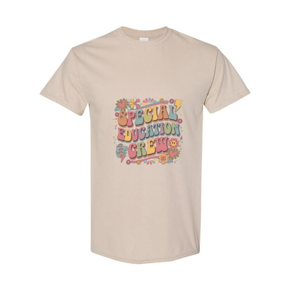 Groovy SPED Aide And Teacher Gift For A Special Education Crew Unisex T-Shirt