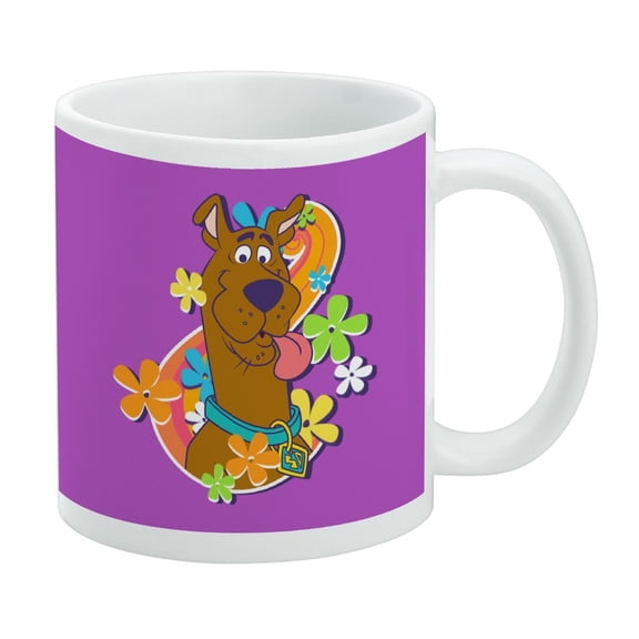 Groovy Scooby-Doo Ceramic Coffee Mug, Novelty Gift Mugs for Coffee, Tea and Hot Drinks, 11oz, White