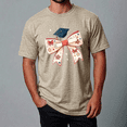 thumbnail image 1 of Groovy Senior 2025 Cute Bow Graduation Party Girls Style Unisex Tee,S- 5XL, 1 of 2