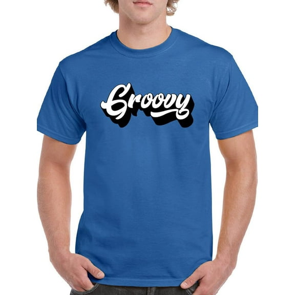 Groovy Style T-Shirt Men -Image by Shutterstock, Male x-Large