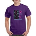thumbnail image 1 of Groovy Techno Style Art T-Shirt Men -Image by Shutterstock, Male x-Large, 1 of 4
