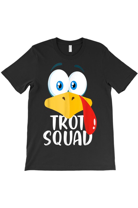 Groovy Thanksgiving Turkey Trot Squad Running Runner Autumn, G19540 Unisex T-Shirt, Up to Size 5XL