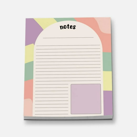 Groovy Vibes Mini Stationery Notepad