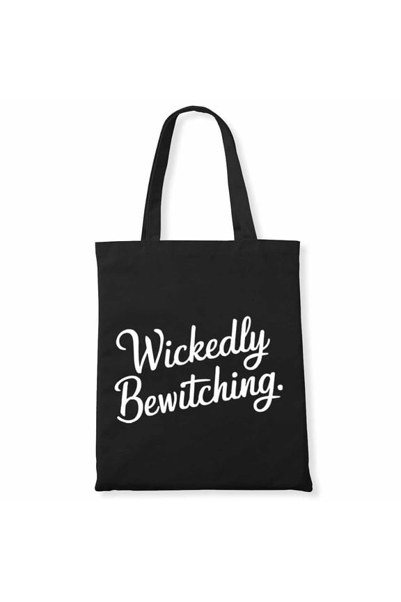 Groovy Wickedly bewitching. Nurse Nursing Rn Cna Scrub Halloween Costume Canvas Bag 1Pc