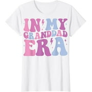 Groovy in My Granddad Era Retro Family Matching Grandfather T-Shirt