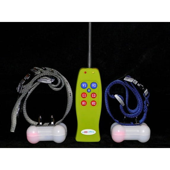 Groovypets Remote Dog Training Collar, Rechargeable for Small, Medium & Large Dogs