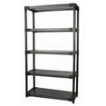 thumbnail image 1 of Grosfillex 36" Plastic Resin 5-tier Shelving Unit 1,000 lbs Total Capacity, 1 of 10