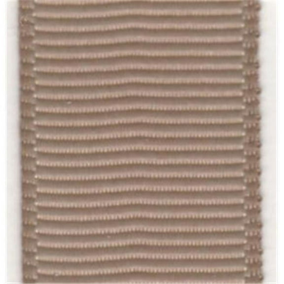 Grosgrain Ribbon - Taupe - 0.88 in. x 100 Yards