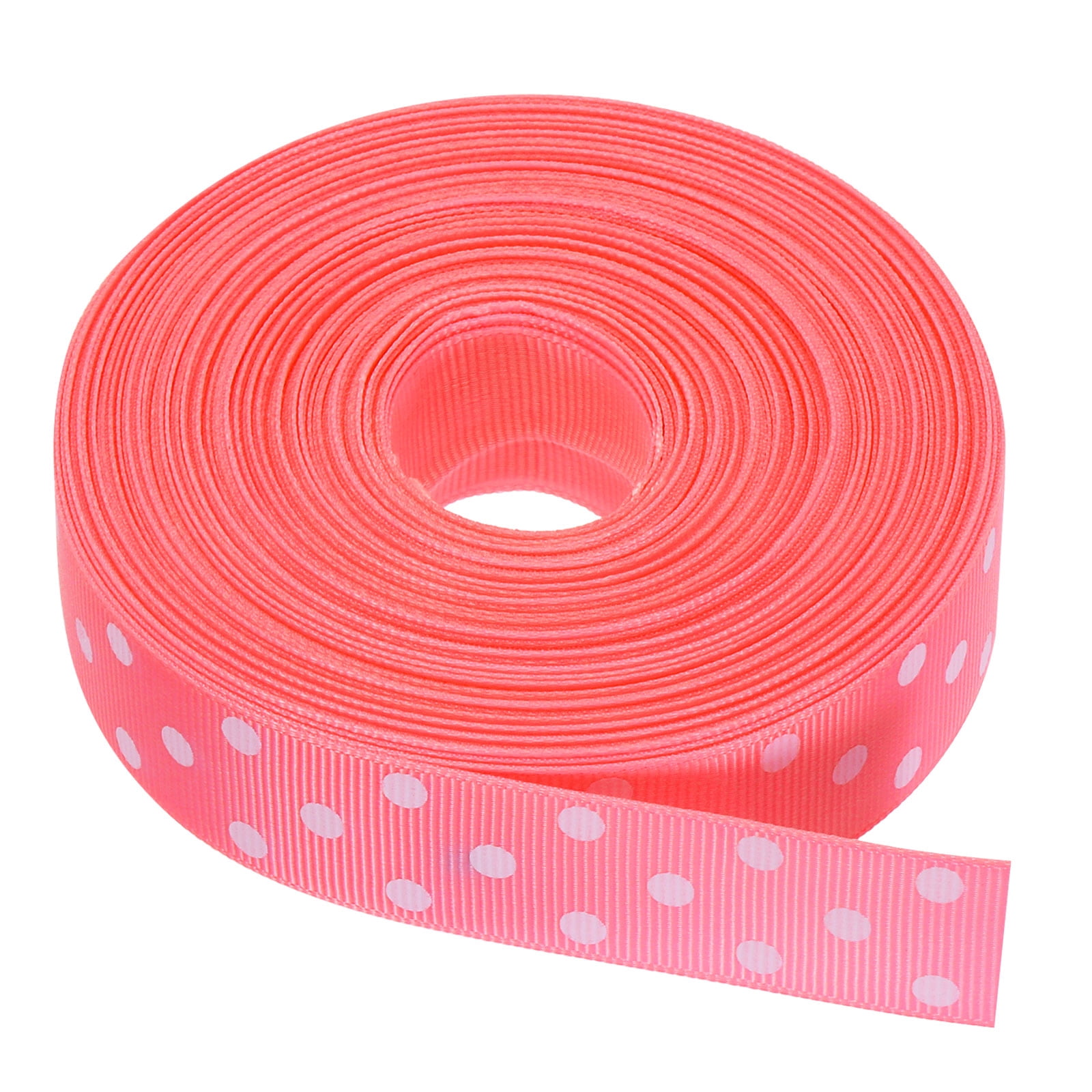 Fresh Ribbon Uxcell Grosgrain Ribbons with White Dots Ribbon Bow Decoration Crafts ...
