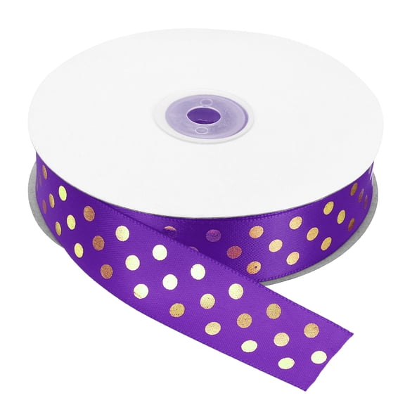 Purple And Gold Ribbon