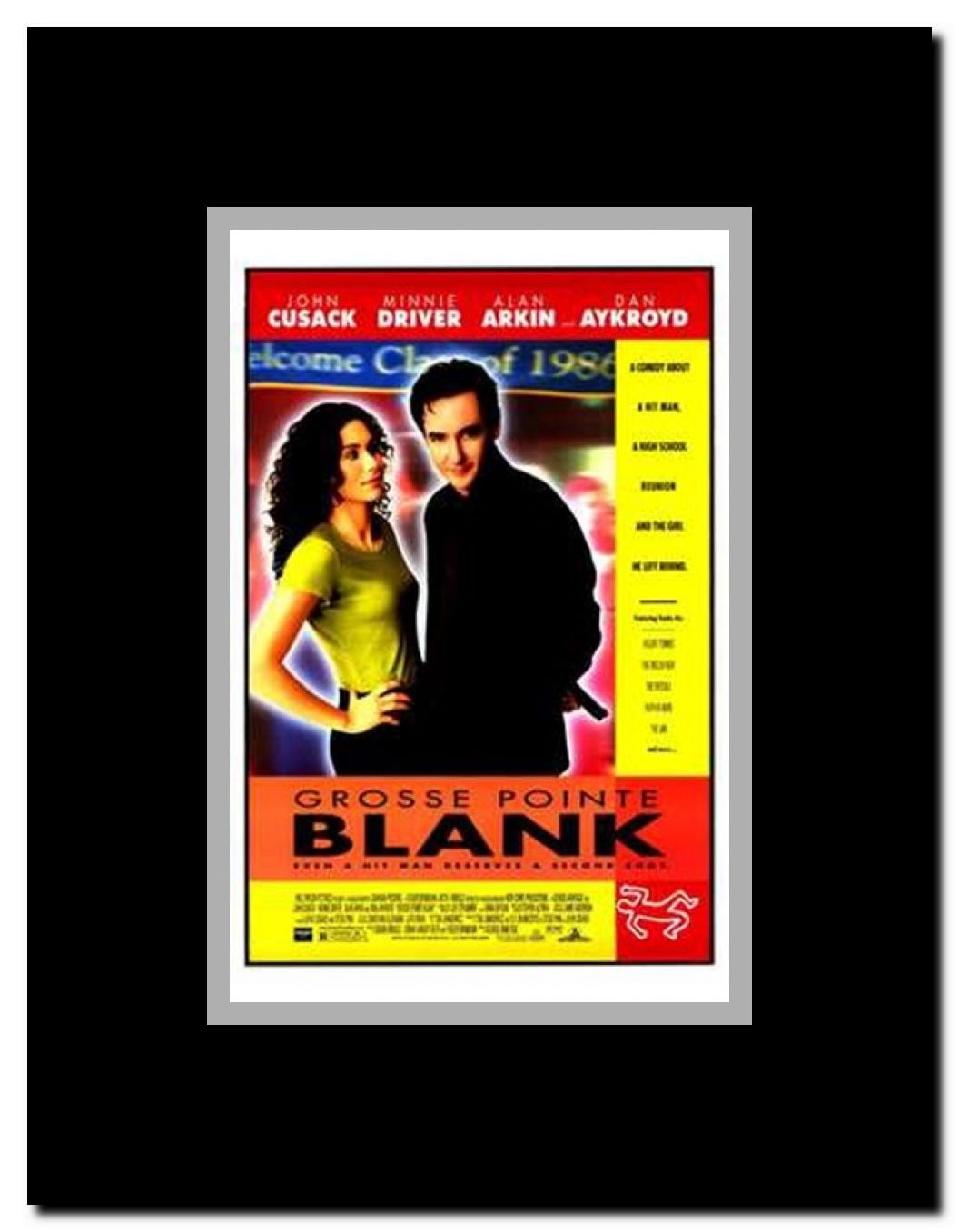 Grosse Pointe Blank Framed Movie Poster