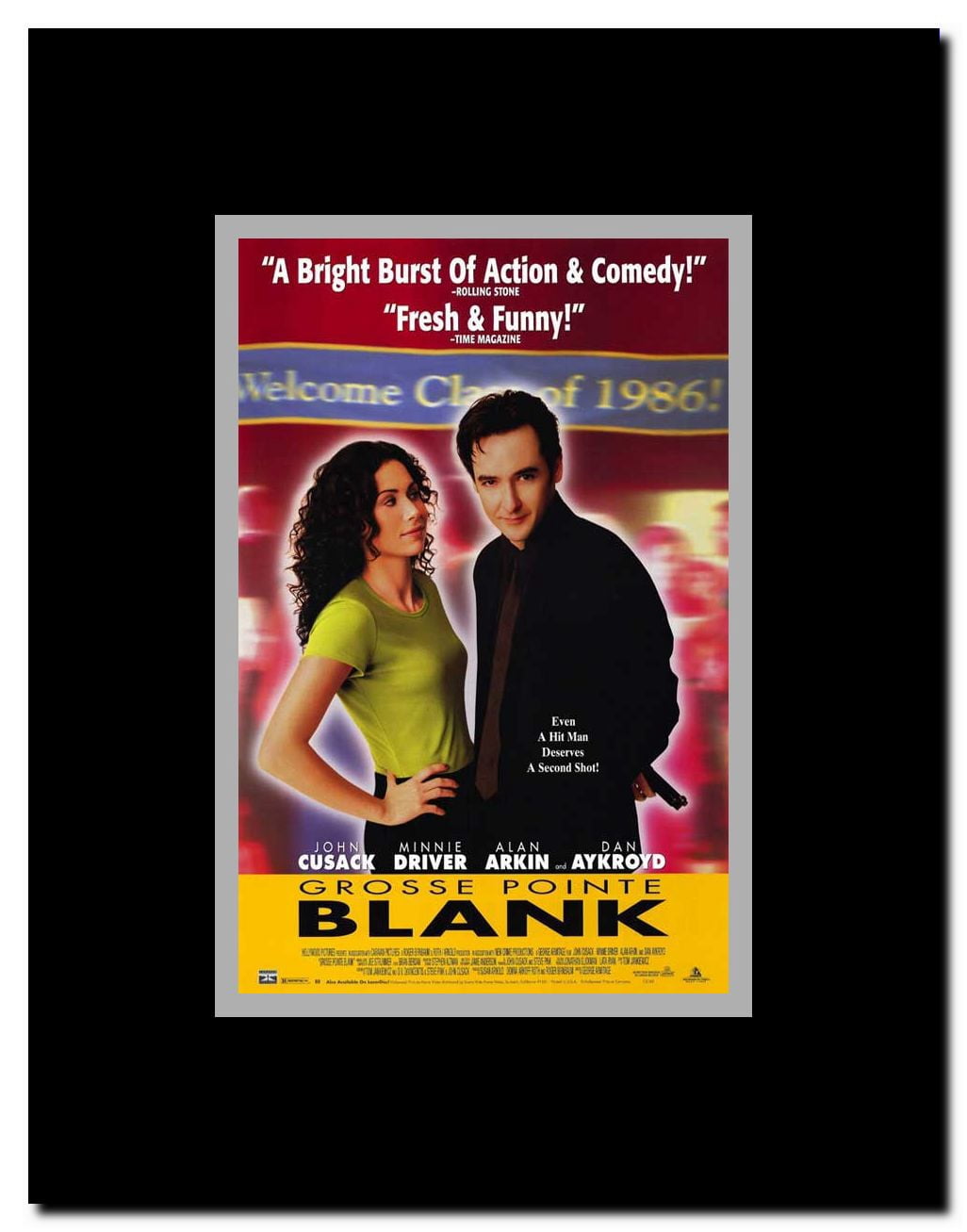 Grosse Pointe Blank Framed Movie Poster