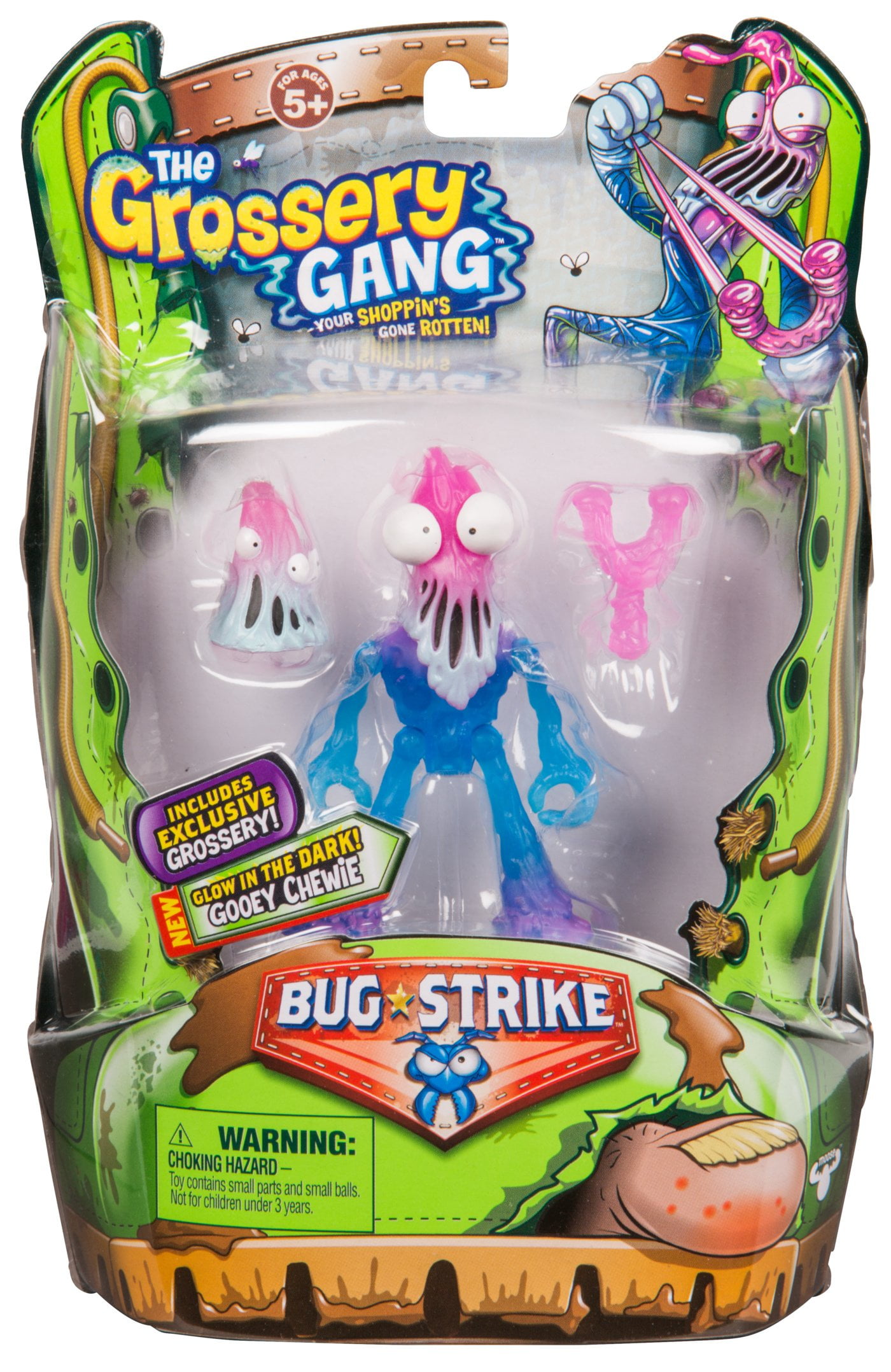 Grossery Gang The S4 Bug Strike Action Figure - Gooey Chewie