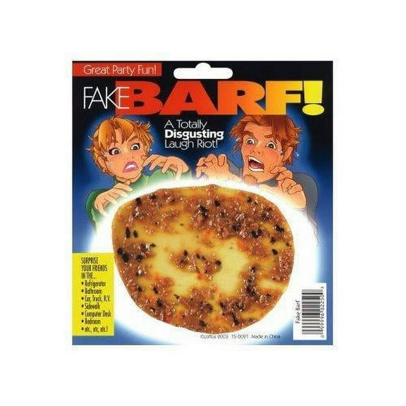 Grossly Realistic Fake Barf Gag