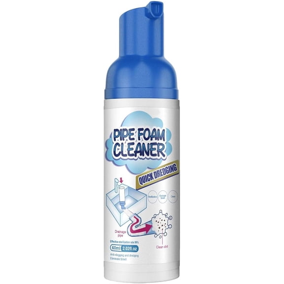 Drain Cleaner,Powerful sink and drain cleaner, regenerative foam cleaner for bathroom and kitchen pipes.