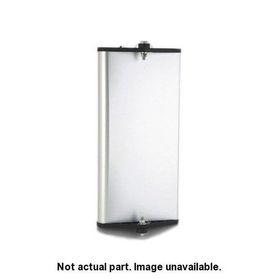 Grote 12983 Side view Convex Mirror 8" Round Chrome with Center-Mount Ball-Stud