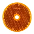 thumbnail image 1 of Grote 41013 Sealed Center-Mount Reflector - 2" Amber, 1 of 2