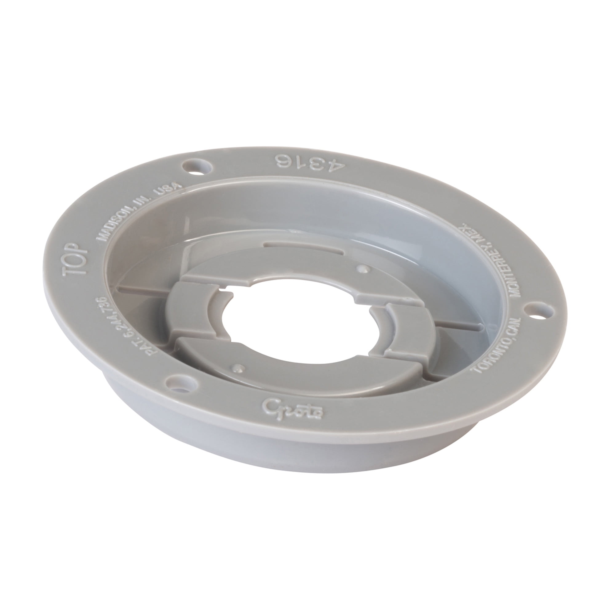 Grote 43160 Theft-Resistant Mounting Flange & Pigtail Retention Cap for ...