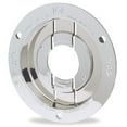 thumbnail image 1 of Grote 43163 - Bracket,2.5", Chrome,Plastic, Theft-Resistant Flange For 2 1/2" Lamps, 1 of 2