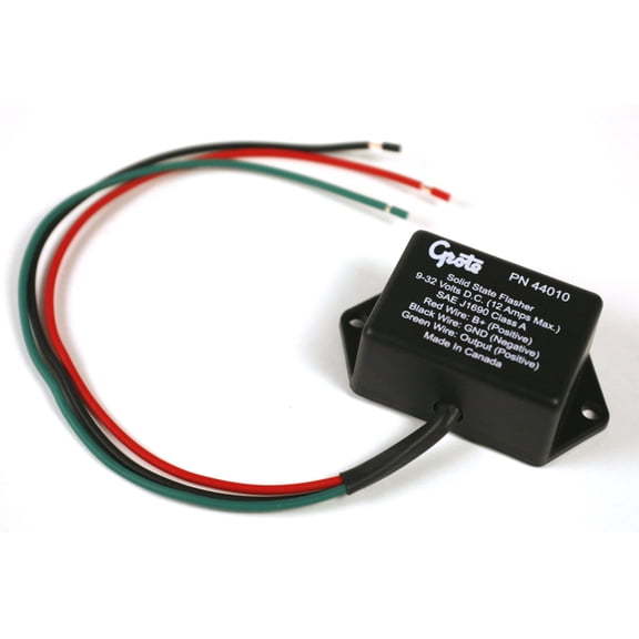 Grote 44010 Solid-State Electronic Flasher - 3-Wire