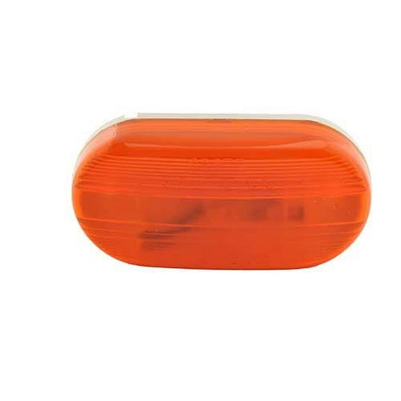 Grote 46703 - Clearance Marker Lamp, Yellow, Single Bulb Oval With Optic Lens