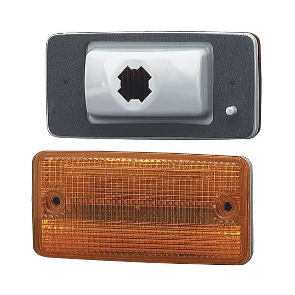 Grote 46913 Yellow Flush-Mount Cab Marker Light