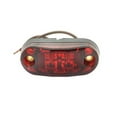 thumbnail image 1 of Grote 47012 - Clearance Marker Lamp, 2.5", Oval, Red, Supernova LED, 1 of 5