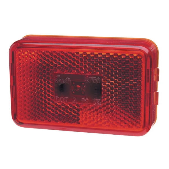 Grote 47502 Red SuperNova LED Clearance Marker Light (Built-In Reflector)
