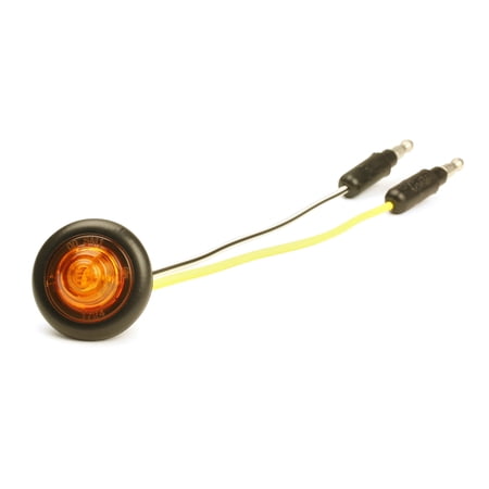 Grote 49283 MicroNova Dot LED Clearance Marker Light with Grommet, Multi-Volt - Amber