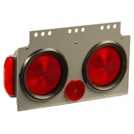 Grote 51032 4" S/T/T Light Power Module - LH with Side Marker Light