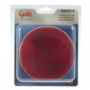 Grote 52922-5 - Stop, Tail, Turn Lamp, 4", Red, Economy, Retail Pack