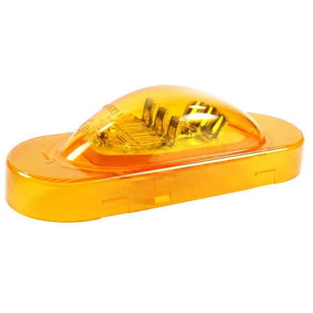 Grote 54193 SuperNova Oval LED Side Turn Marker Lights (Grommet Mount Hard Shell)