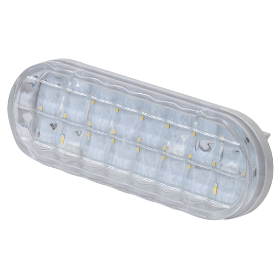 Grote 62591 SuperNova Oval Dual-System LED Backup Light - Vertical Grommet Mount, Male Pin