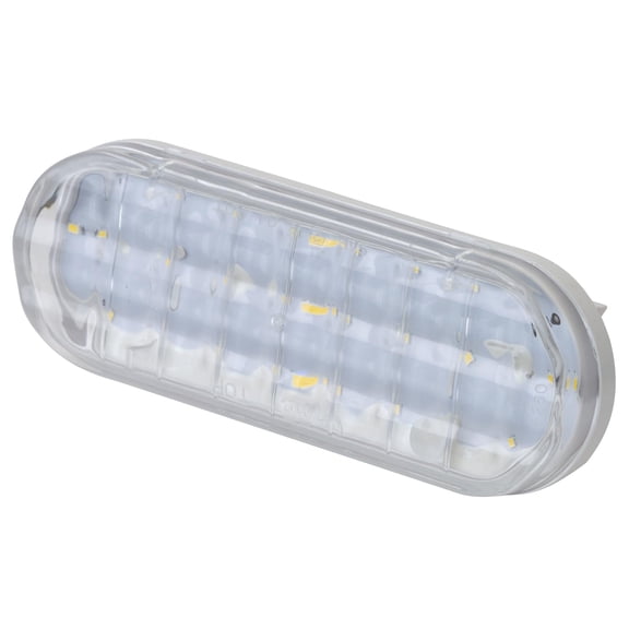 Grote 62601 SuperNova Oval Dual-System LED Backup Light (Horizontal Grommet Mount, Male Pin) C33