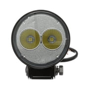 Grote 64G01 - Forward Lighting, Black, Round, LED, Work Lamp, Multi-Volt, Far Pattern, Pendant Mount, Deutsch Connector