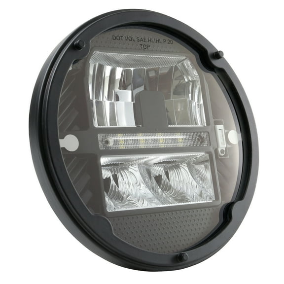 Grote 64H71-5 LED Sealed Beam Headlight - 7", Heated (Retail Packaging)