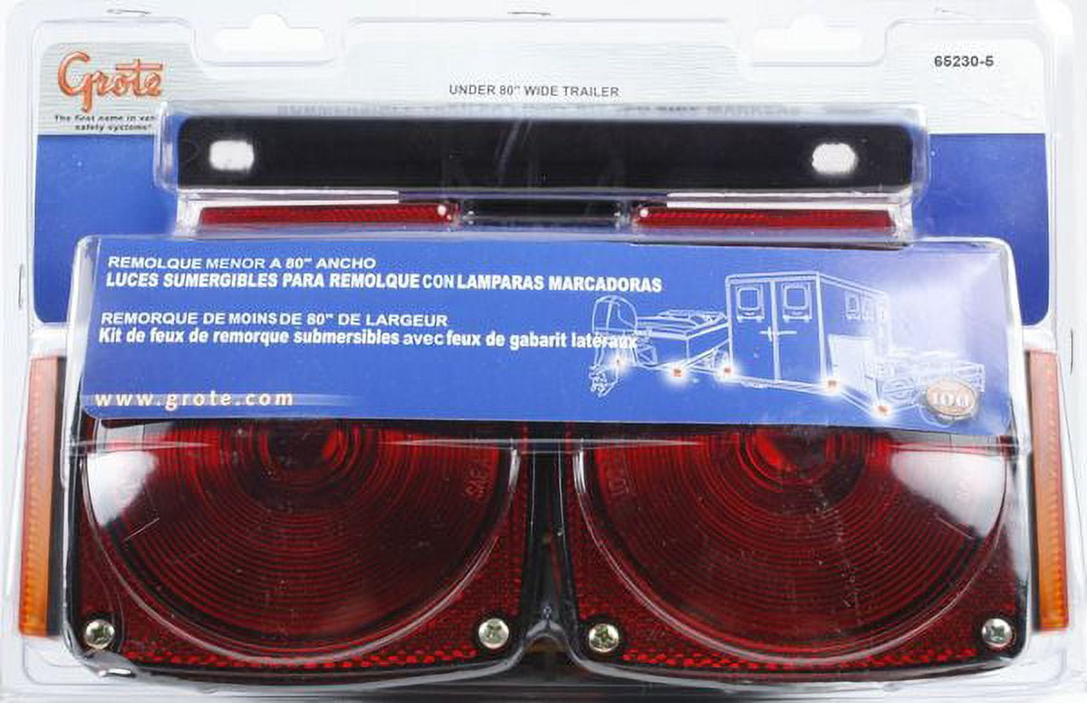 Grote 652305 Submersible Trailer Lighting Kit (with Clearance Marker