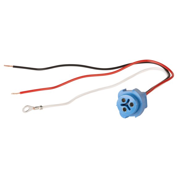 Grote 67002-3 Stop Tail Turn Three-Wire Plug-In Pigtail for Male Pin Lights - 11" Long (Bulk Packaging)