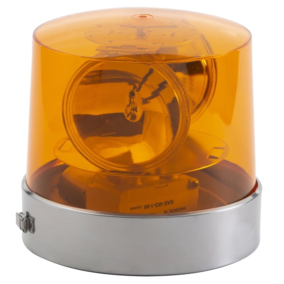 Grote 76223 Two Sealed-Beam Roto-Beacon - Amber