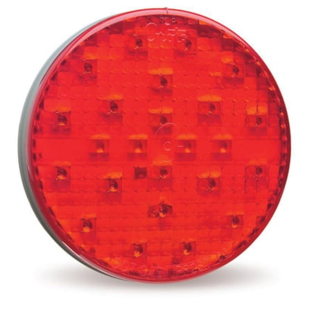 GROTE 77352 Strobe, Red, 4 In Mounting Grommet, LED