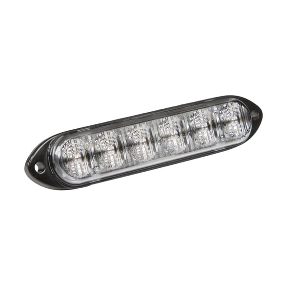 Grote 78140 LED Directional Warning Light - Surface Mount, 6-Diode, Amber/Green